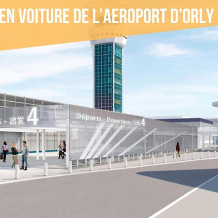 Le Cosy Yellow Appartement Lumineux A 5 Min De La Gare D'Evry Avec Parking Gratuit Courcouronnes ภายนอก รูปภาพ