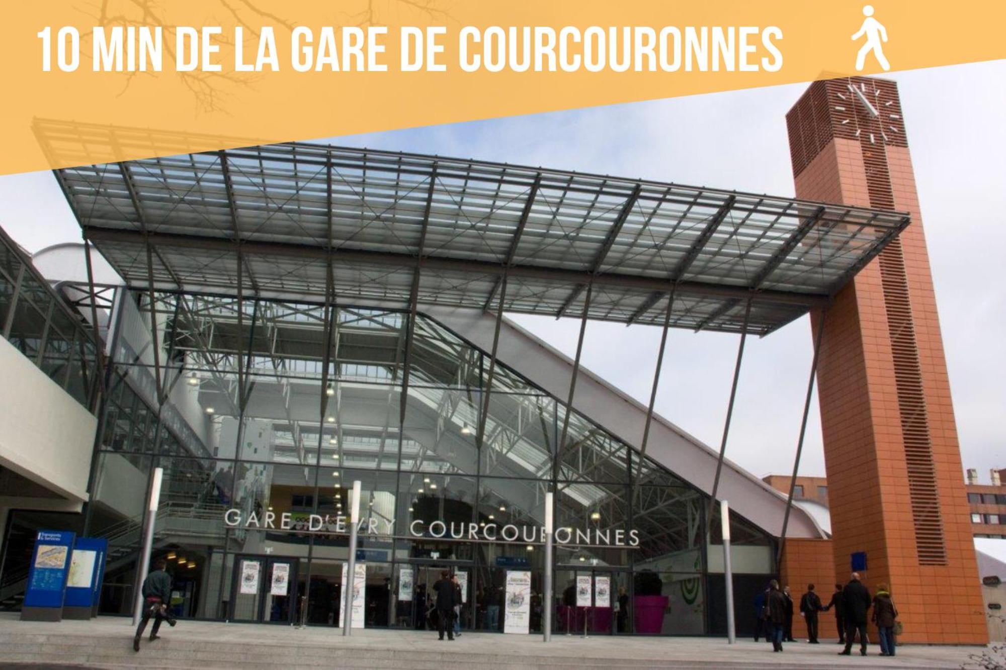 Le Cosy Yellow Appartement Lumineux A 5 Min De La Gare D'Evry Avec Parking Gratuit Courcouronnes ภายนอก รูปภาพ